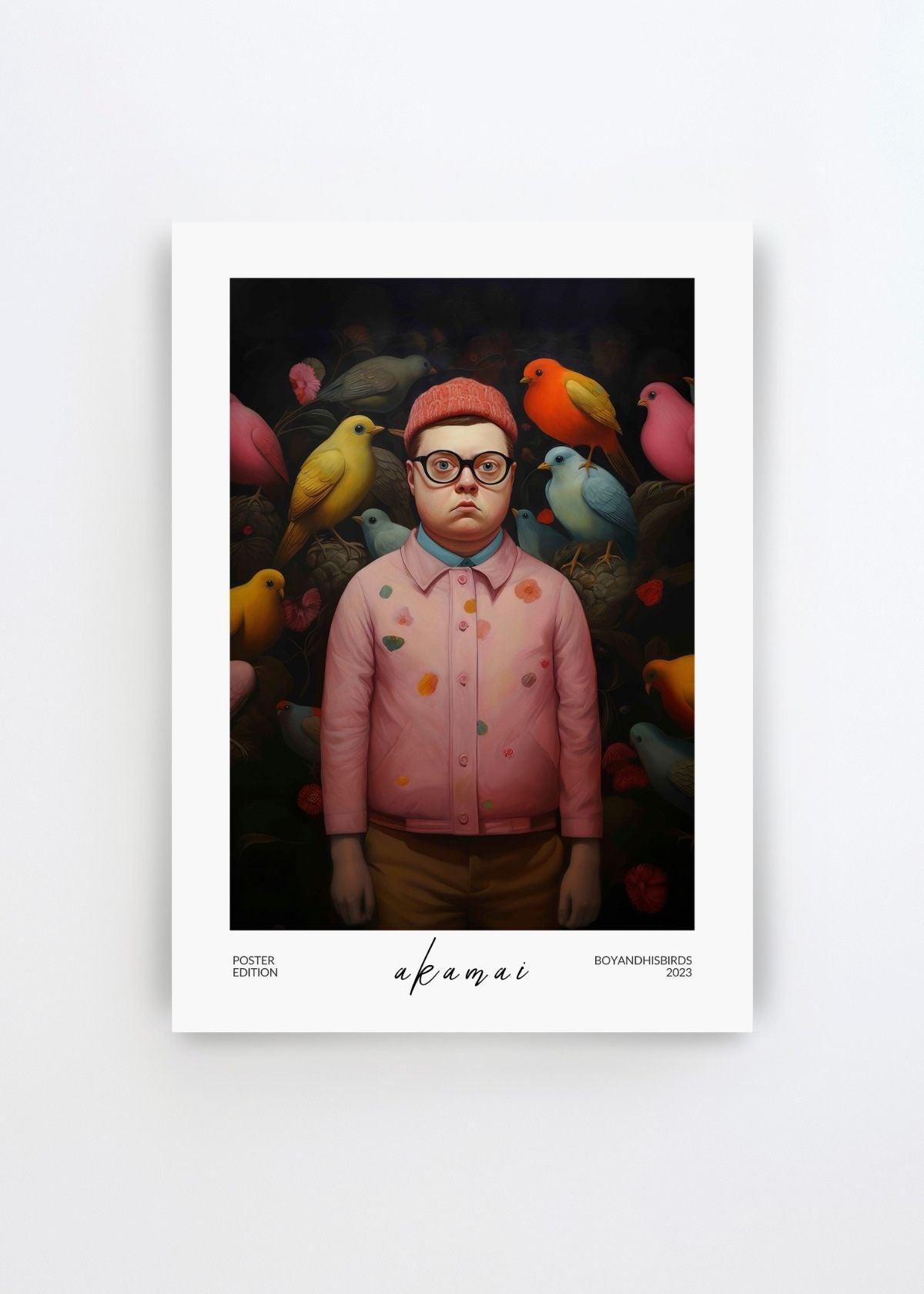 BoyAndHisBirds - Akamai Poster Edition